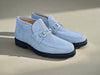 Suede Ankle Boot with Horsebit
