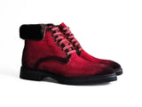 Carrucci Suede Boot With Shearling