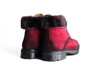 Carrucci Suede Boot With Shearling
