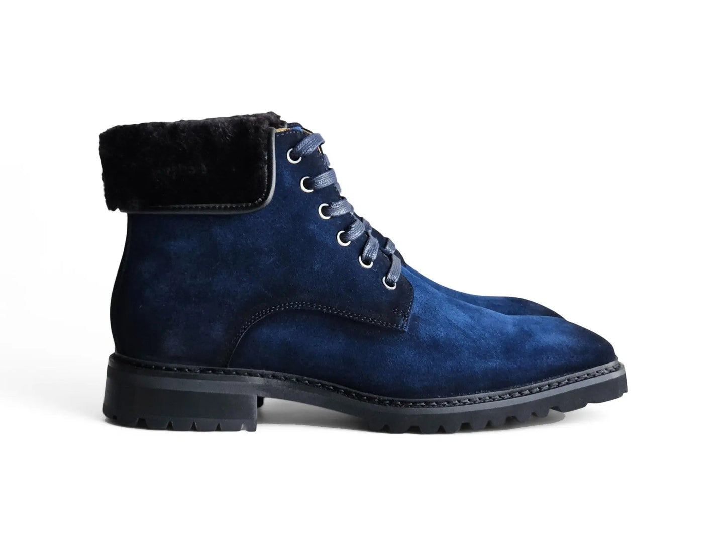 Carrucci Suede Boot With Shearling