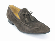 Carrucci Brown Suede Tassel Loafer