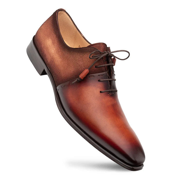 Mezlan Colomer Calf / Suede Oxford Forest & Green (21342)