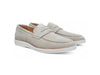 Supple Suede Penny Loafer with Sporty Sole