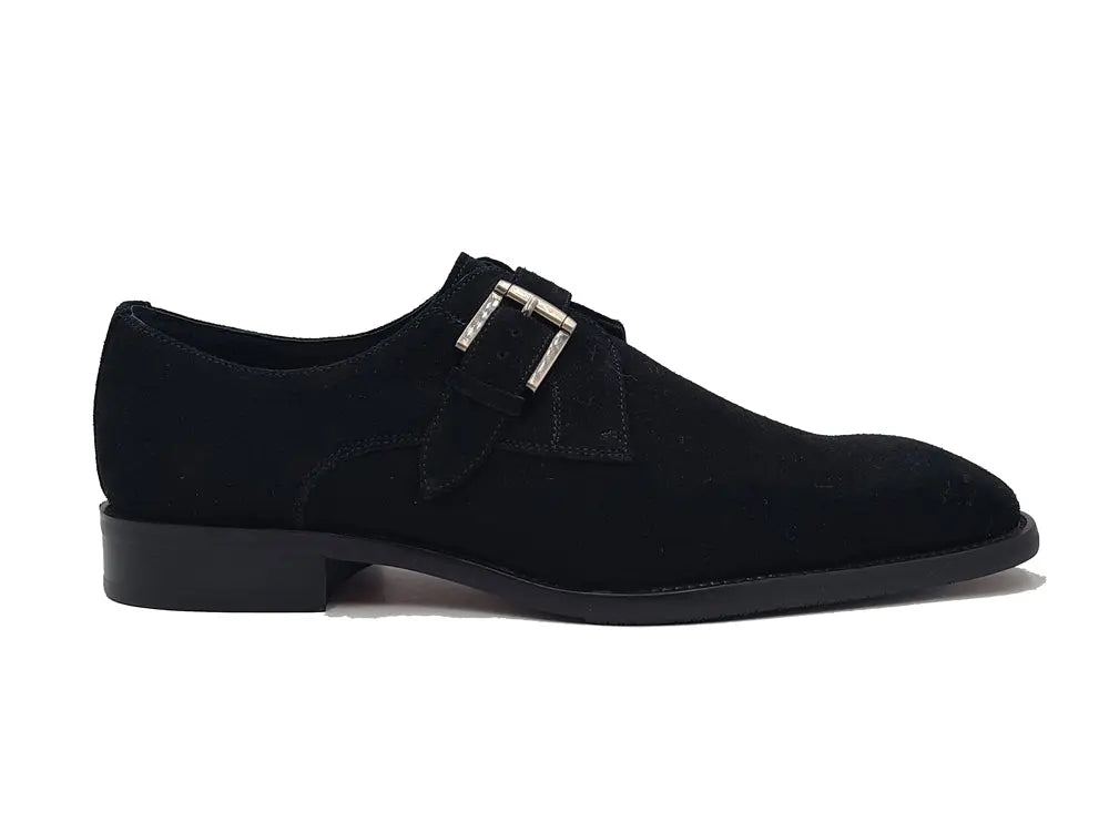 Carrucci Supple Suede Single Monk