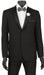 (36R) Ultra Slim Fit 2 Piece Black Tuxedo