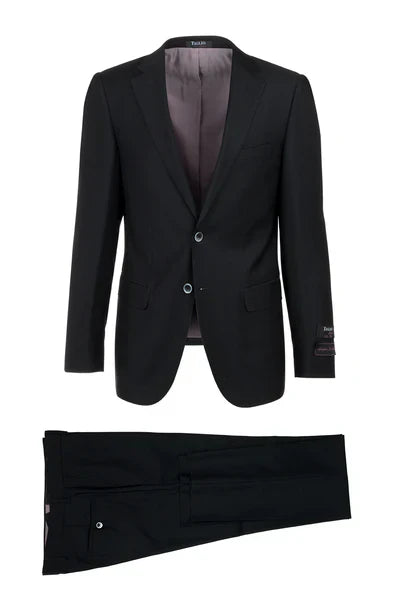 Tiglio Luxe Black Dolcetto Modern Fit, Pure Wool Jacket TIG1001 main image 1