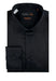 Black Dress Shirt, Regular Cuff, by Tiglio Genova RC TIG3014