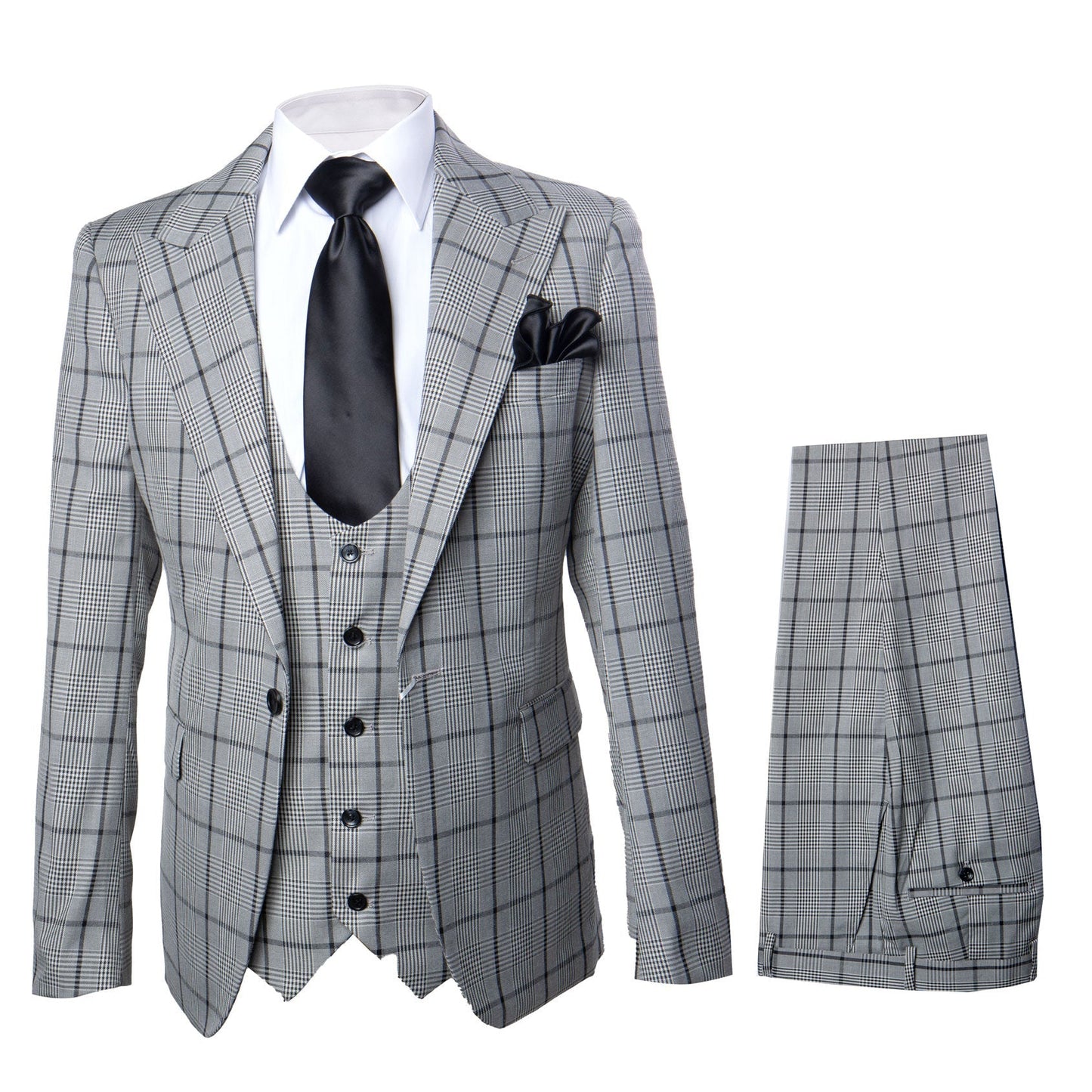 Rossi Man Tom RM1855 – Elegant Men's Tailored Suit for Formal Occasions Modern Fit