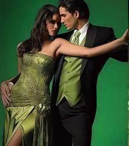 Fitted Slim Fitc Cut Designer 1 Button Tuxedo With Flat Front Pants