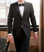 Calvin Klein Tuxedo Super 130'S Luxury Wool Slim Fit Black