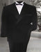 Super 150'S Discount Sale Designer 6 On 2 Button Closer Style Double Breasted Men'S Black Tuxedo