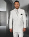 Statement Men's 2-Piece Modern Fit 100% Wool Fashion Suit – Double-Breasted Elegance