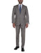 Tan ~ Beige Pinstripe 2 Button Suit  Side Vented Suit Regular Modern Fit Suits Flat Front Pants