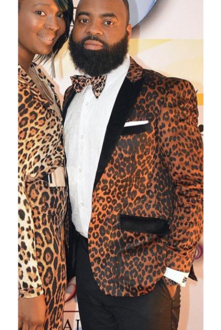 Animal Leopard - Animal Print Blazers Print Exotic Skin Pattern $199