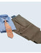 Dark Tan Classic American Fit Wool Dress Pants