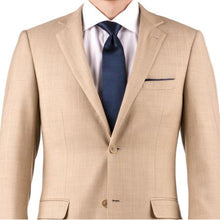 Tan Tuxedo - Khaki Tuxedo Mens Tan Sharkskin Wedding Suit