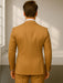 Wool Suit - Italian Made Business Suit by Statement Men's 2 Piece 100% Wool Double Breasted Suit - Pinstripe Pattern