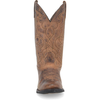 Laredo Maddie Tan Leather Round Toe Women Boots - Image 3
