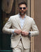 Tan Seersucker Suit