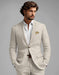 Tan Seersucker Suit
