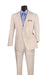 Mens Vinci 2 Piece Seersucker Black Notch Lapel Suit