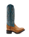 Men's Ferrini Kai Sea Turtle Print Boots Handcrafted Tan