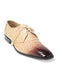 Mens Los Altos Taupe 2 Tone Genuine Caiman Belly Lace Up