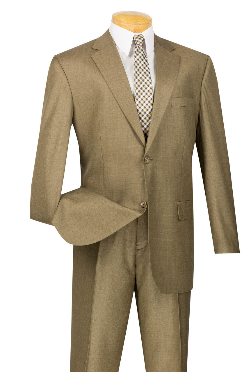 Mens Vinci Two Button Texture Weave Suit Modern Fit