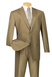 Mens Vinci Two Button Texture Weave Suit