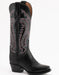 Ferrini Wo::men's:: Taylor Snip Toe Genuine Lizard Boots Black