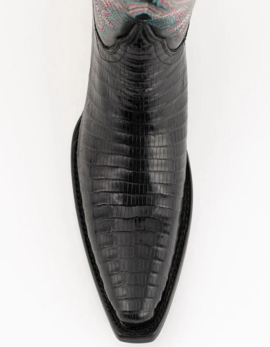 Men's Genuine Exotic Animal Skin Ferrini Hornback Crocodile Card Holder by Ferrini USA - Image 5