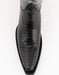 Ferrini Women's Taylor Snip Toe Genuine Lizard Boots - Black