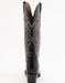 Ferrini Wo::men's:: Taylor Snip Toe Genuine Lizard Boots Black