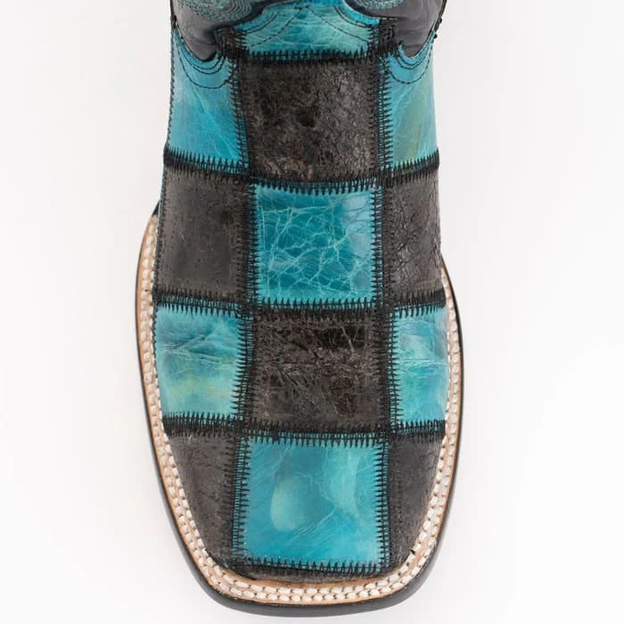 Men's Genuine Exotic Animal Skin Ferrini Hornback Crocodile Card Holder by Ferrini USA - Image 3