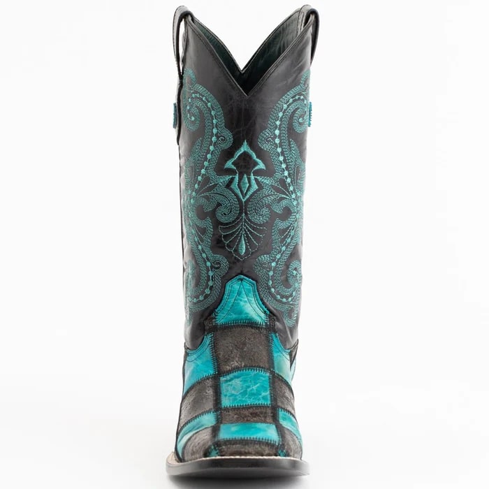 Men's Genuine Exotic Animal Skin Ferrini Hornback Crocodile Card Holder by Ferrini USA - Image 4
