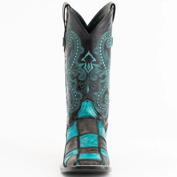 Men's Genuine Exotic Animal Skin Ferrini Hornback Crocodile Card Holder by Ferrini USA - Image 4
