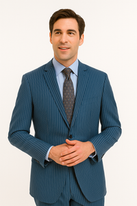 Teal Suit - Dark Teal Suit - Teal Blue Suit