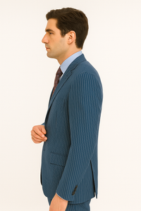 Teal Suit - Dark Teal Suit - Teal Blue Suit