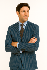 Teal Suit - Dark Teal Suit - Teal Blue Suit