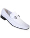 Men's White Genuine Teju Lizard Skin Slip-On By Los Altos Boots