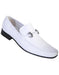 Men's White Genuine Teju Lizard Skin Slip-On By Los Altos Boots