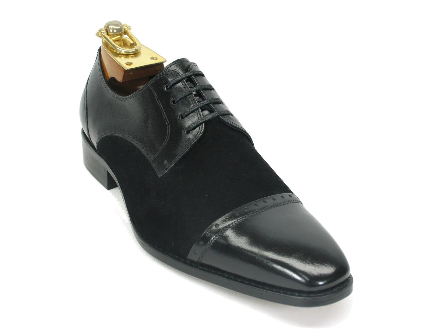 Carrucci Textured Leather Blucher