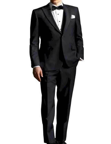 The Great Gatsby Black Tuxedo Suit - Mens Great Gatsby Costume MensUSA The Great Gatsby Black Tuxedo Suit - Mens Great Gatsby Costume MensUSA