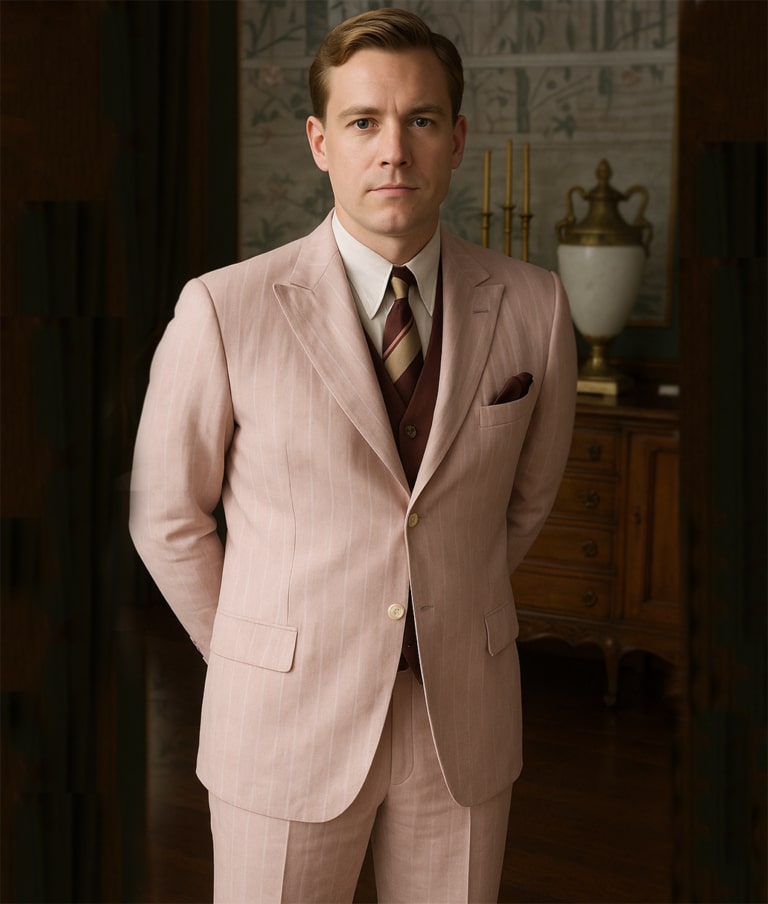 Gatsby'S Pink Suit for Men
