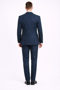 Thomas Shelby Suit - Peaky Blinders Blue Wedding Suits