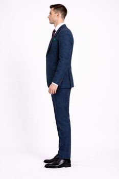 Thomas Shelby Suit - Peaky Blinders Blue Wedding Suits