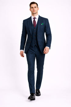 Thomas Shelby Suit - Peaky Blinders Blue Wedding Suits