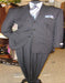 Super 120'S Sharp Black Pinstripe Super 120'S Available In 2 Or 3 Buttons Style Regular Classic Cut