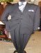 Super 120'S Sharp Black Pinstripe Super 120'S Available In 2 Or 3 Buttons Style Regular Classic Cut