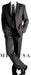 Solid Black Formal Cheap Priced Business Suits Clearance Sale +Shirt & Tie As Seen In Picture Package Combo ~ Combination Available in 2 or Three ~ 3 Buttons  Style Regular Classic Cut
